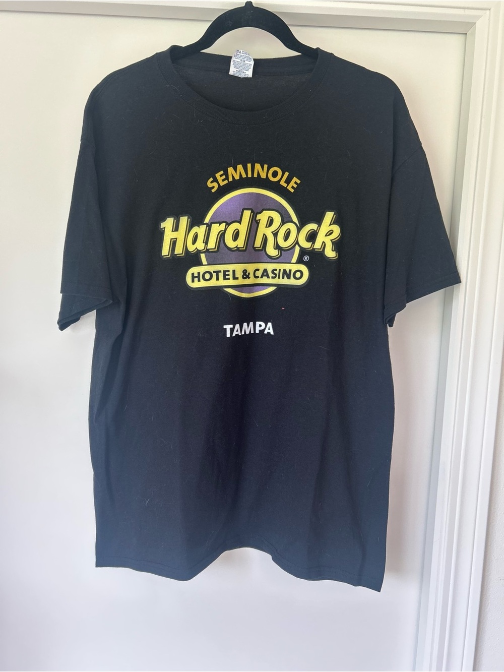 Hard Rock Seminole Tampa Black Graphic Tee - Short Sleeve